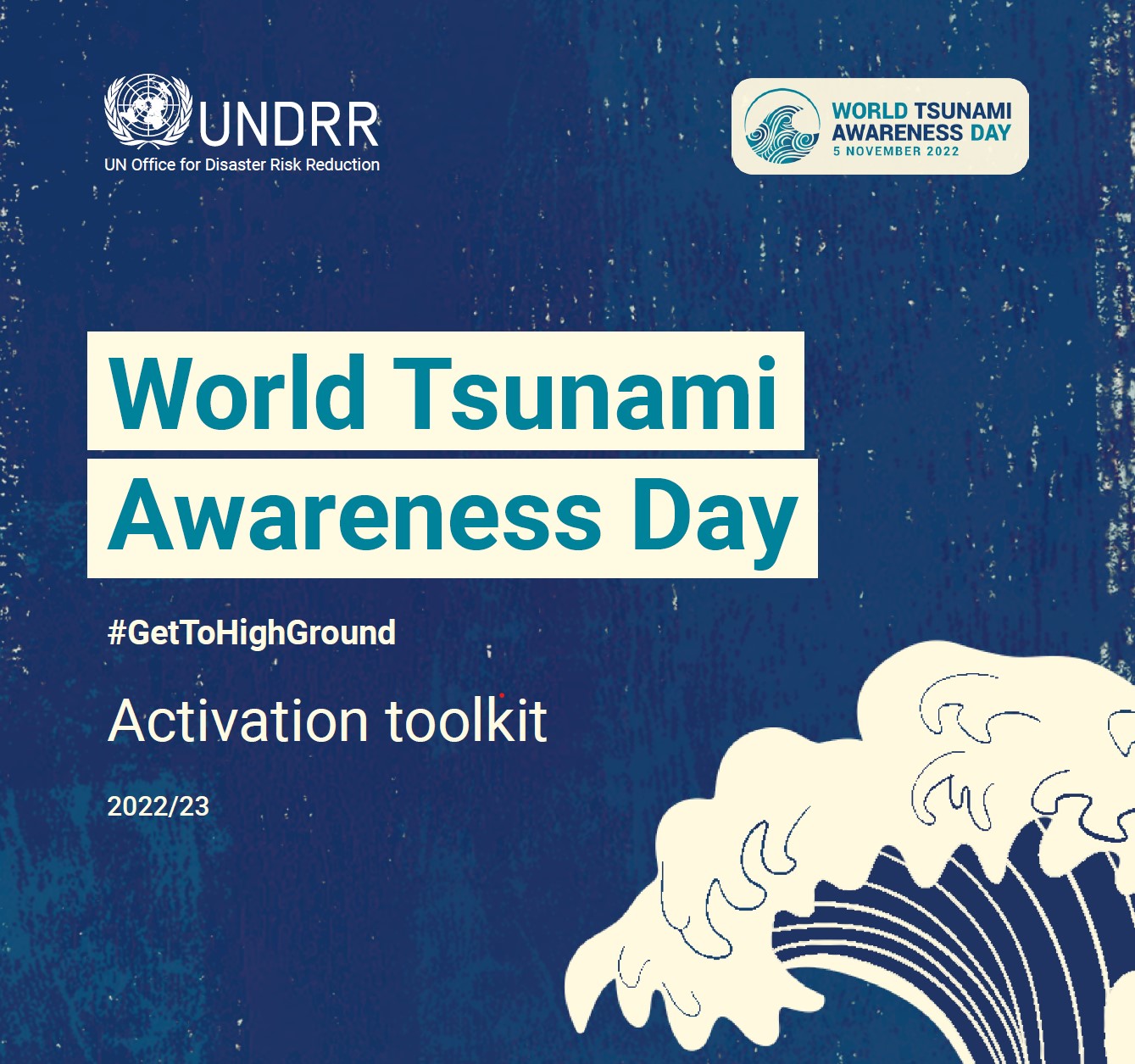 Tsunami awareness activation kit 