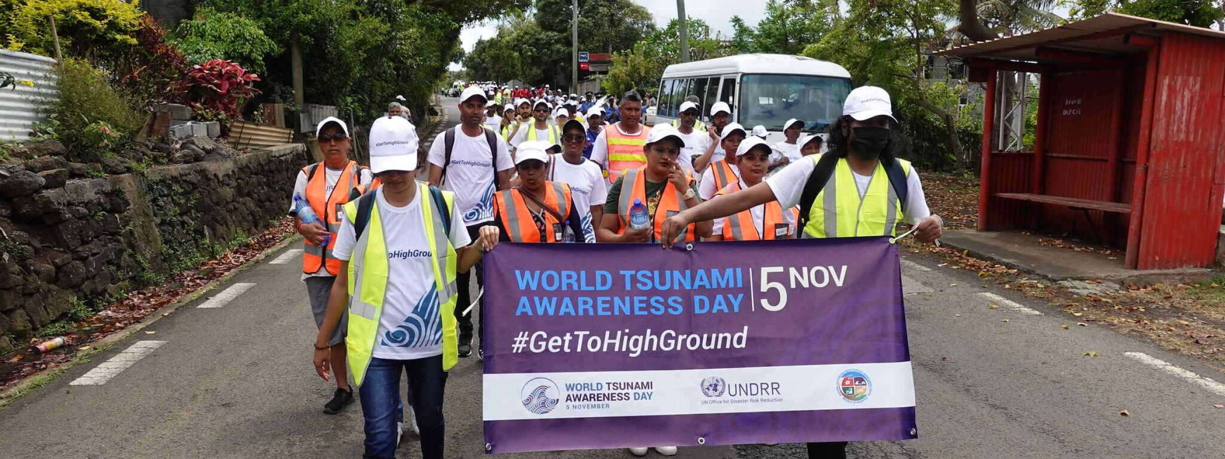 group marching